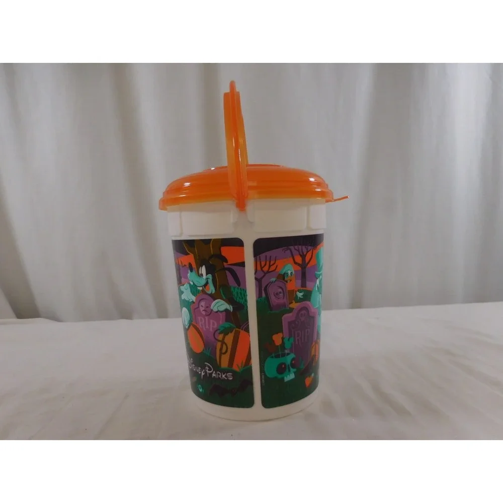 Disney Parks Popcorn Bucket Souvenir Oogie Boogie Halloween Mickey